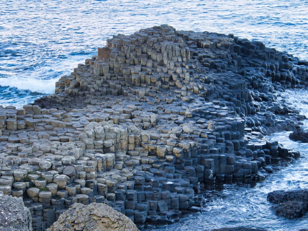 Rocks of Giants causeway in northern ireland